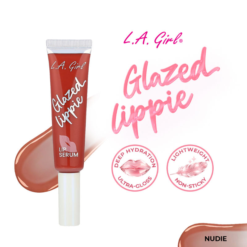 On Cloud Nine Glazed Lippie Lipgloss Lip Serum - Nudie