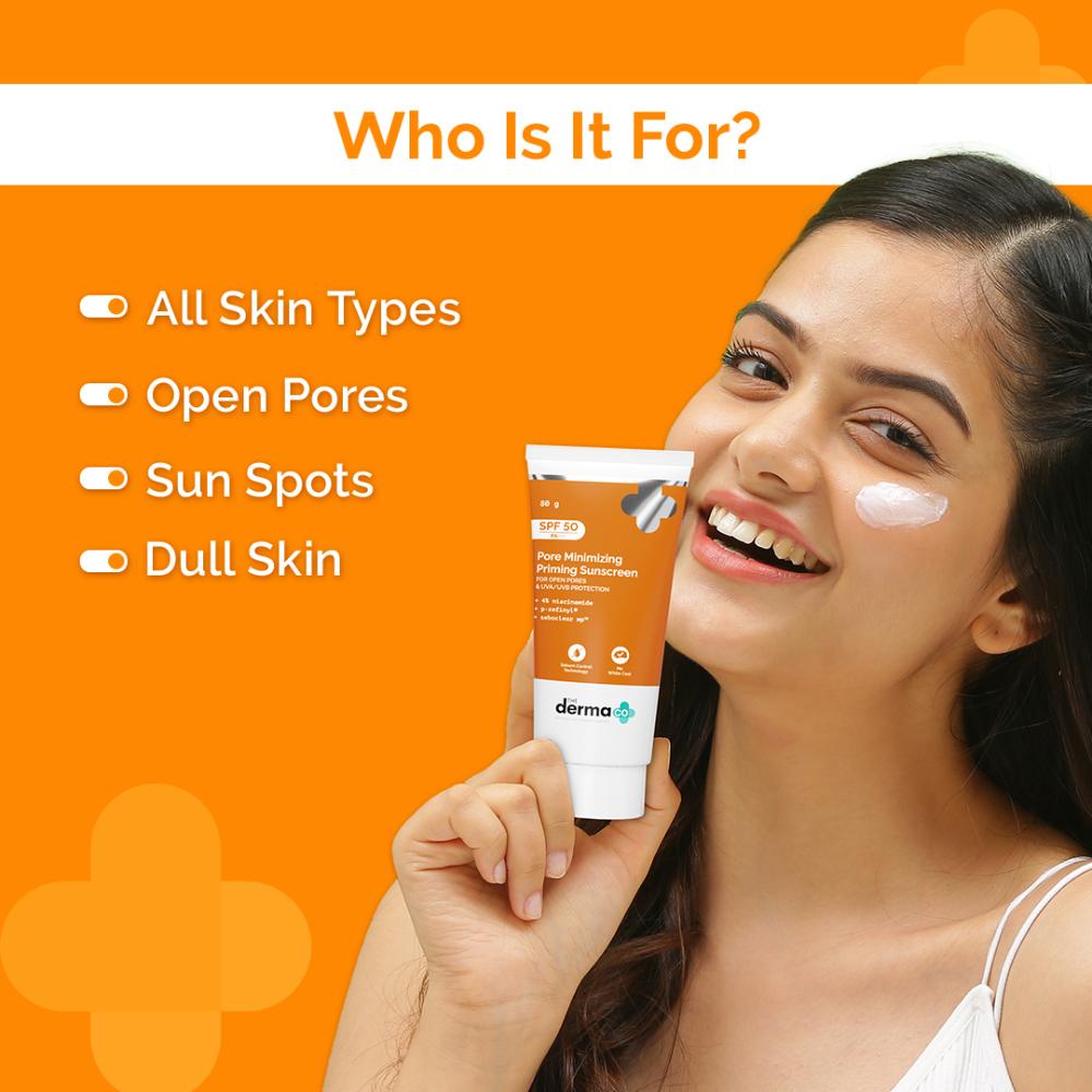 Pore Minimizing Priming Sunscreen