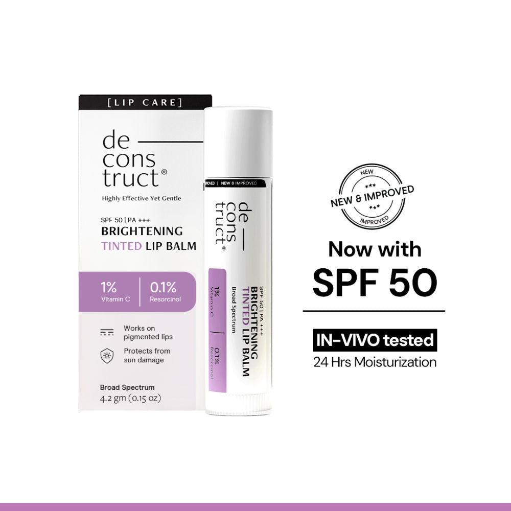 Brightening Tinted Lip Balm SPF 50, Moisturizes & Brightens