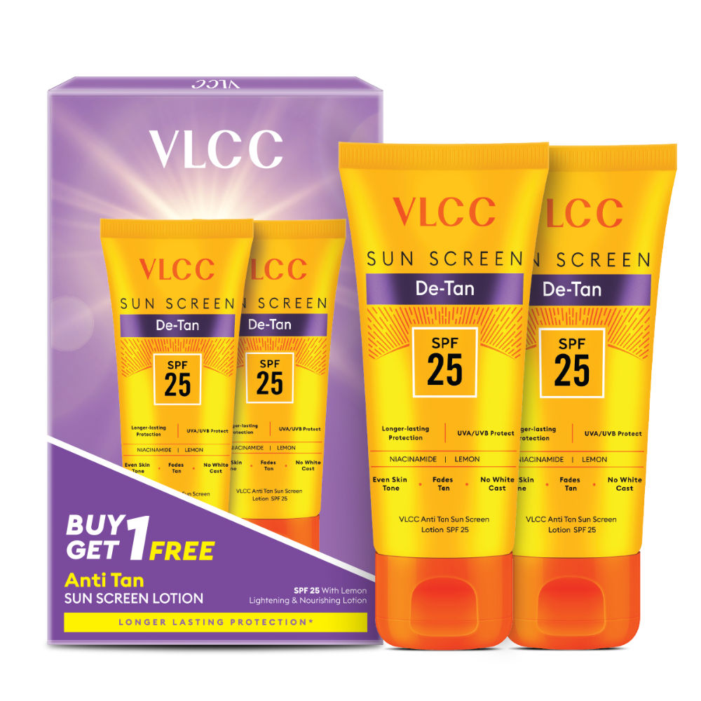 De-Tan Sun Screen Lotion SPF 25 PA+ - Buy One Get One