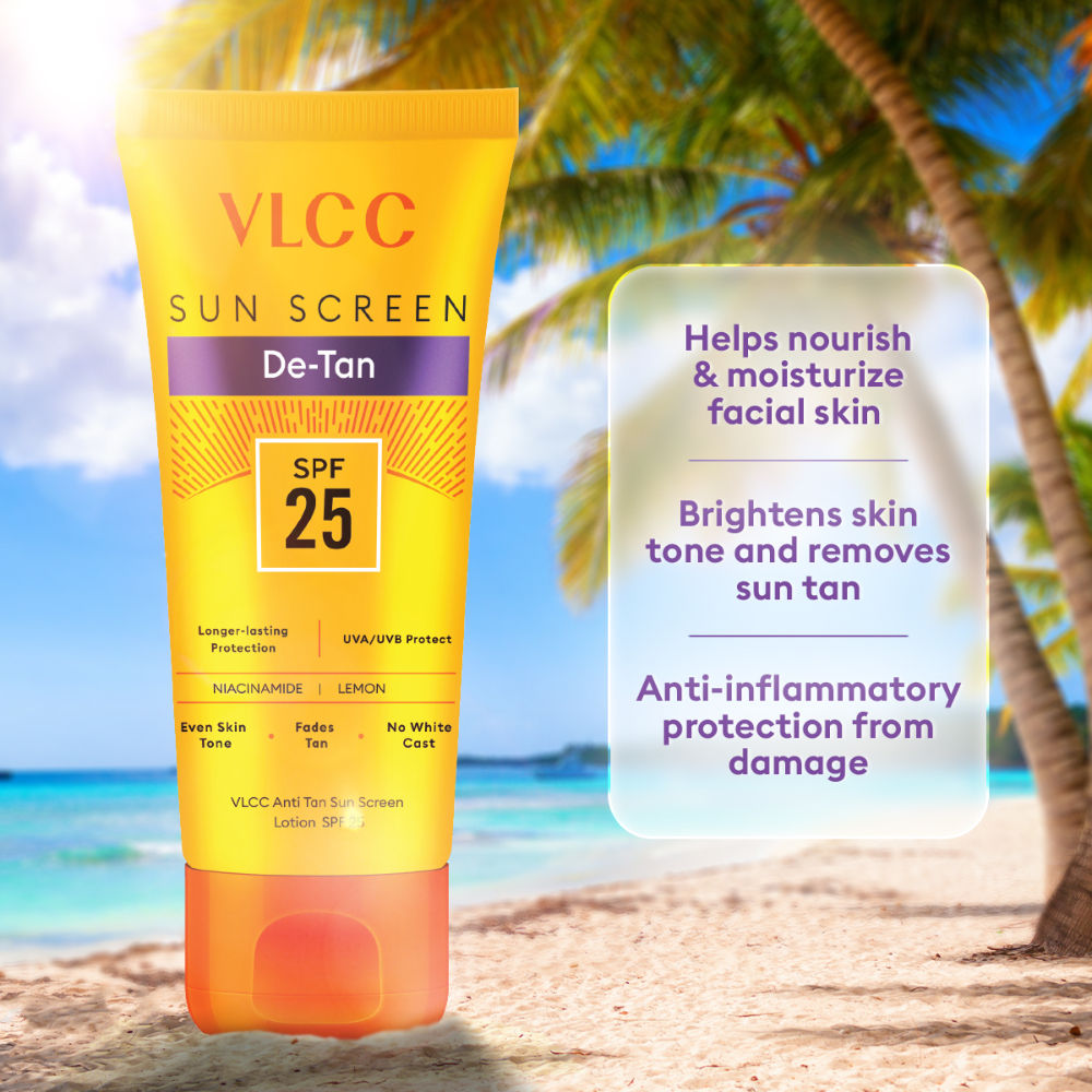 De-Tan Sun Screen Lotion SPF 25 PA+ - Buy One Get One