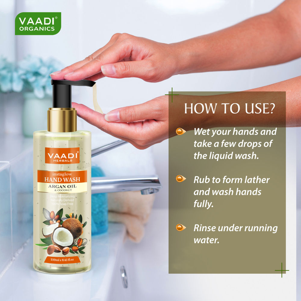 Instaglow Argan Oil & Coconut Hand Wash
