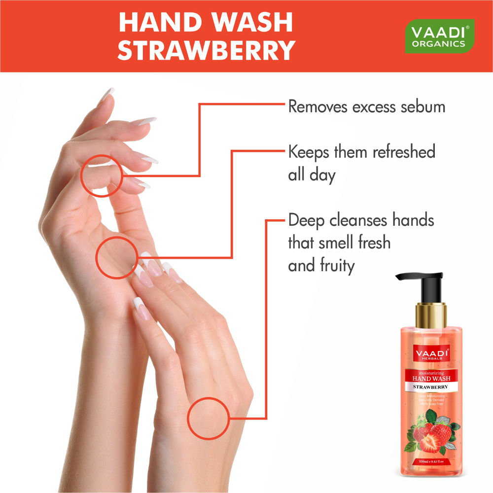 Deep Moisturizing Strawberry Hand Wash