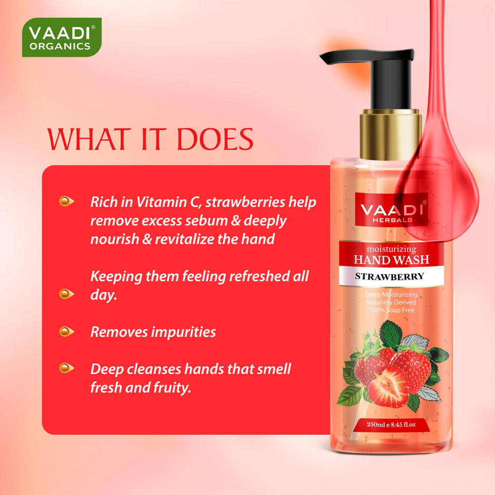 Deep Moisturizing Strawberry Hand Wash