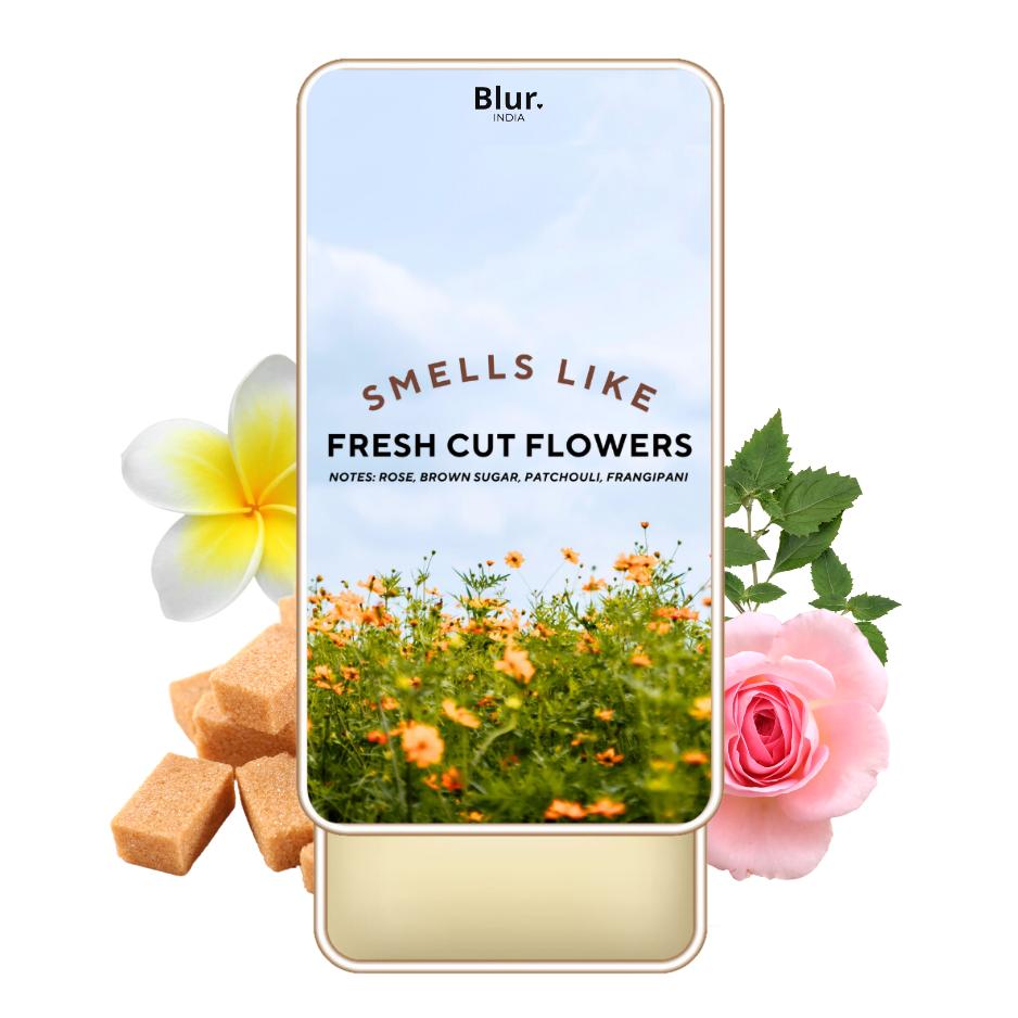 India Smells Like Fresh Cut Flowers Solid Perfume