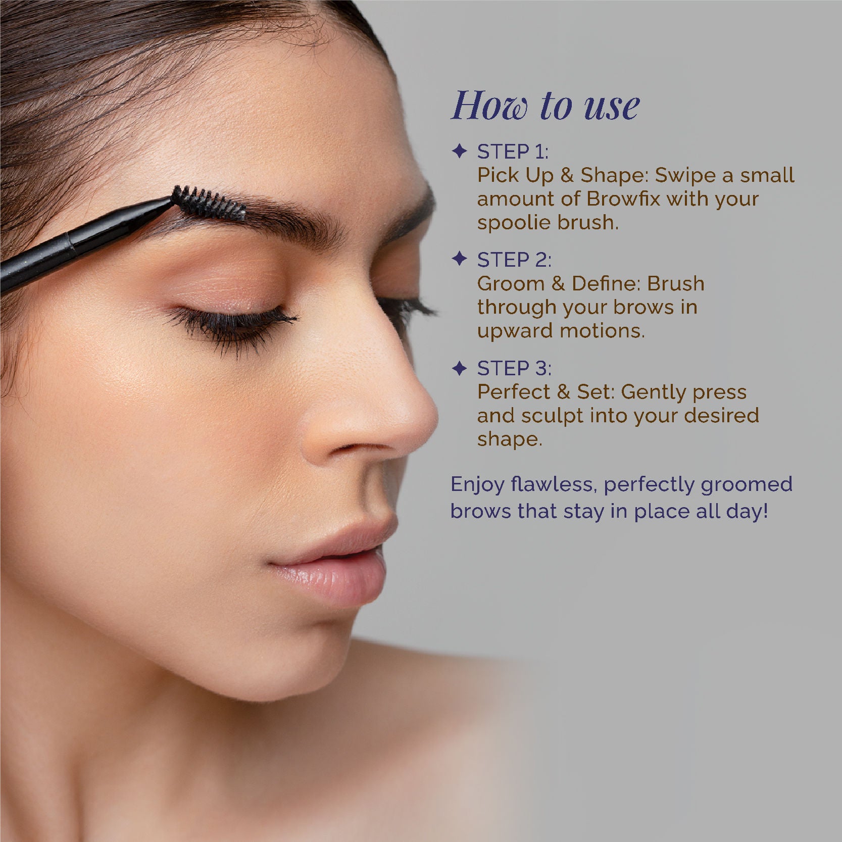Browfix Eyebrow Fixer Wax Clear Gel