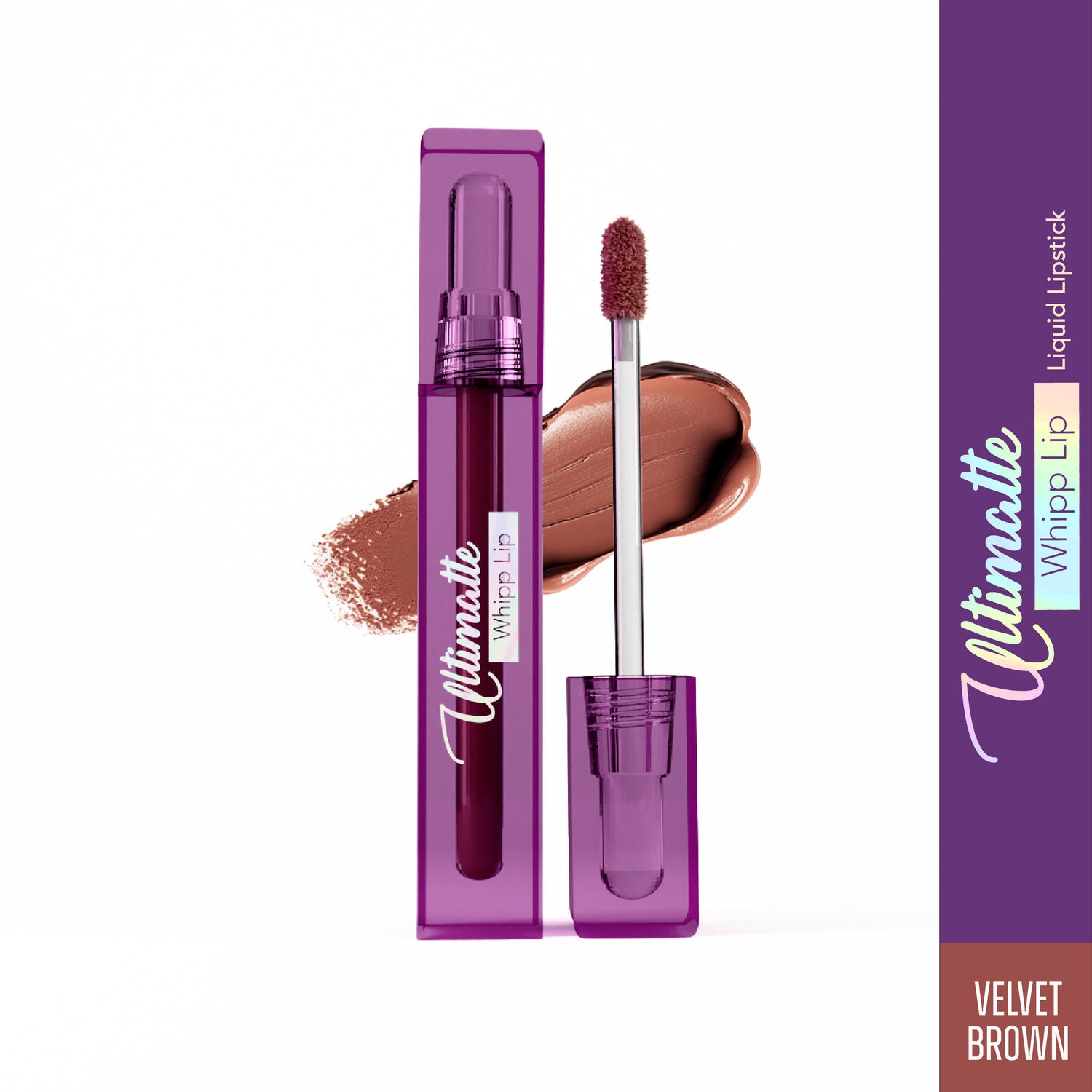 Ultimatte Whipp Lip Liquid Lipstick - Velvet Brown