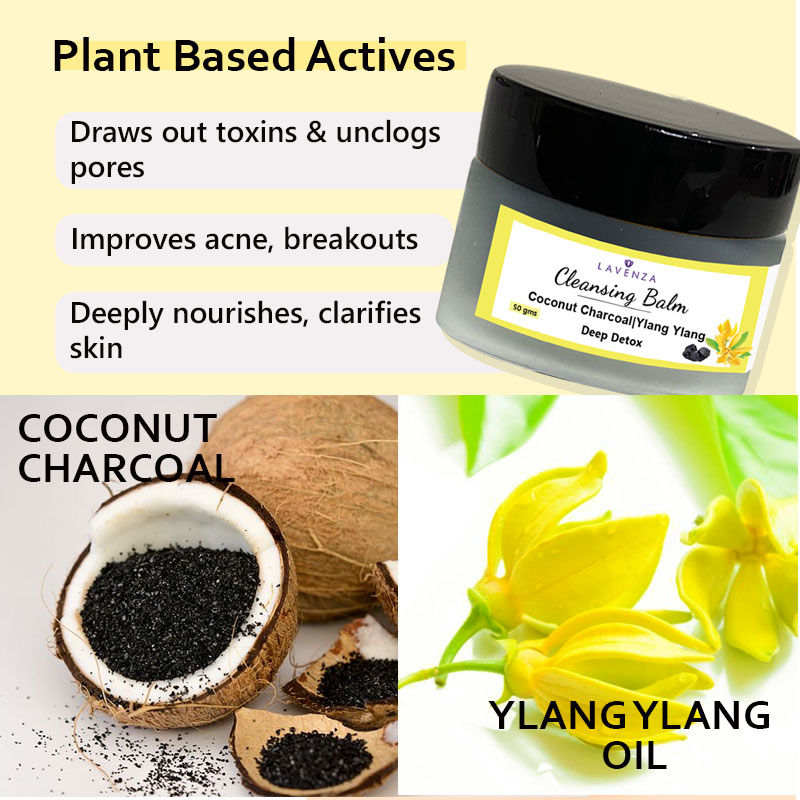 Deep Detox Cleansing Balm - Soap Free Face Cleanser & Makeup Remover