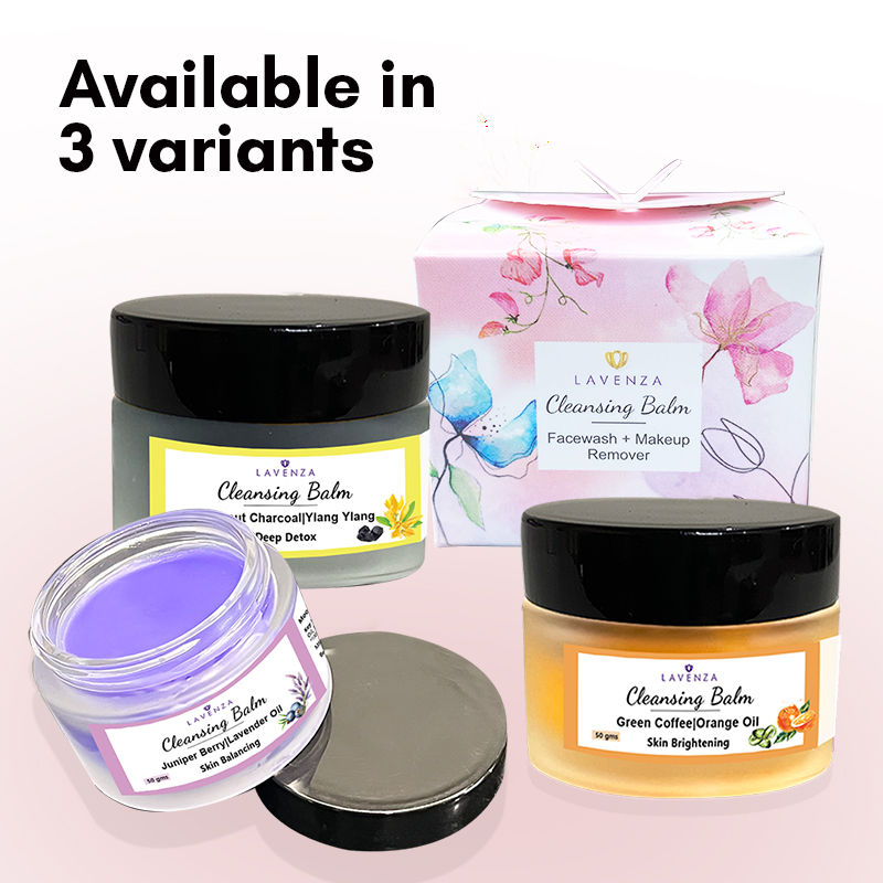 Deep Detox Cleansing Balm - Soap Free Face Cleanser & Makeup Remover