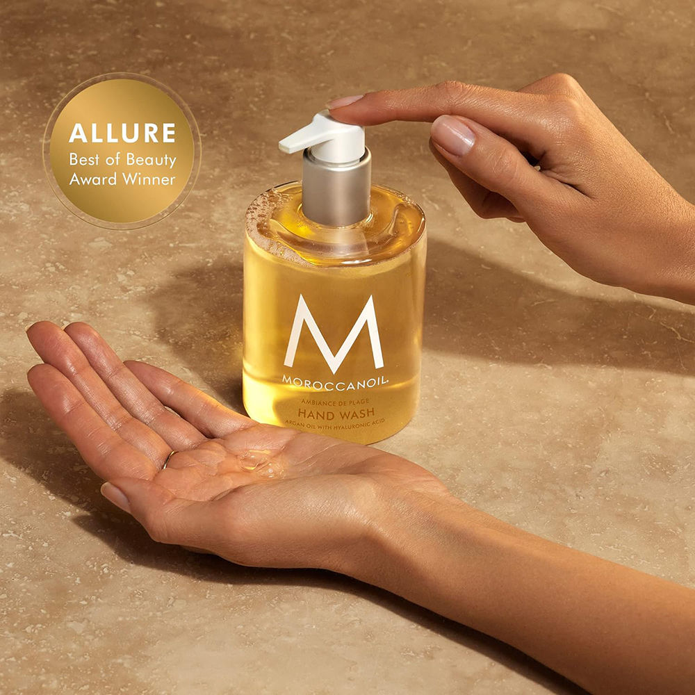 Hand Wash Ambiance de Plage |Argan Oil & Hyaluronic Acid|Hydrating Soft Nourished Hands
