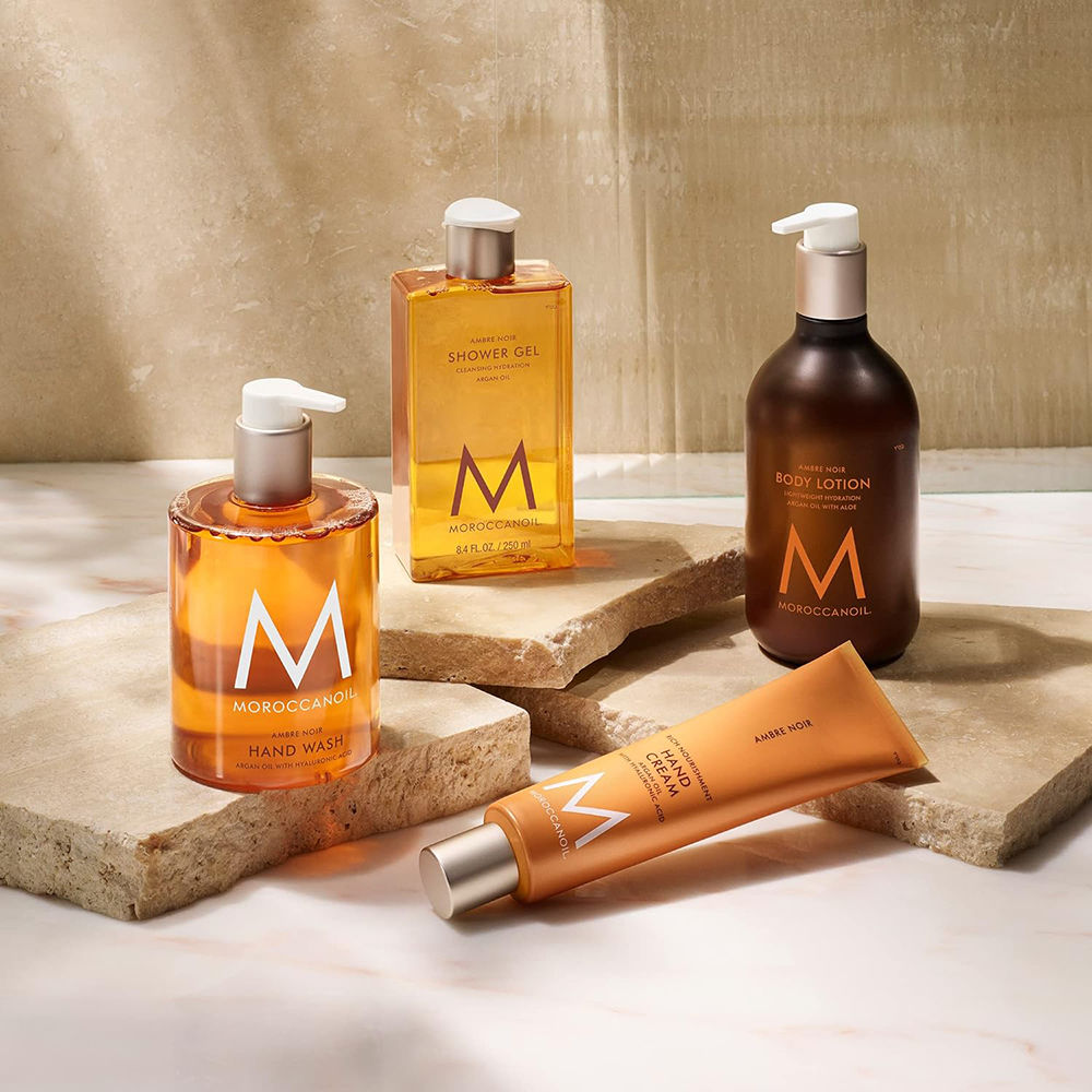 Hand Wash Ambre Noir |Argan Oil & Hyaluronic Acid |Hydrating Cleanser Moisturizes Hands