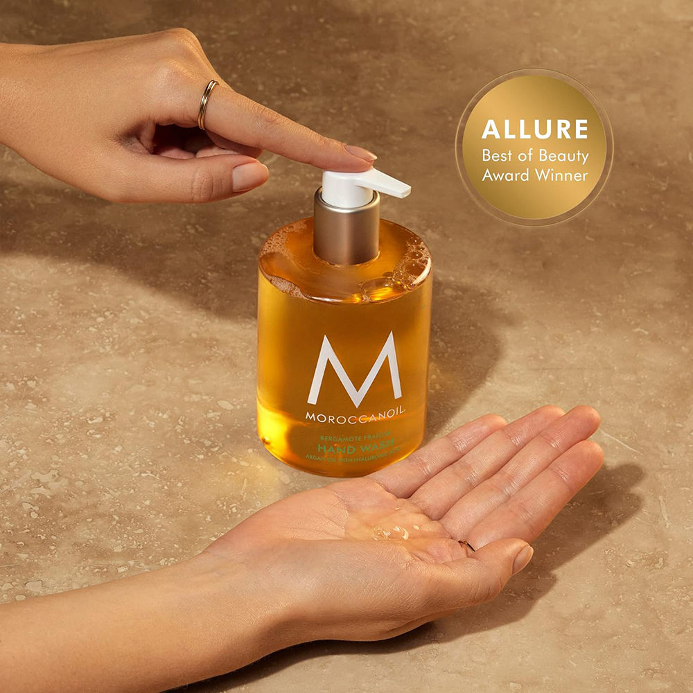 Hand Wash Bergamote Frache|Argan Oil, Hyaluronic Acid|Citrus-Fresh Hydration Soft Hands