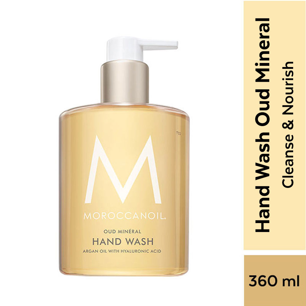 Hand Wash Oud Mineral|Argan Oil & Hyaluronic Acid|Hydrating Cleanser Moisture-Locking