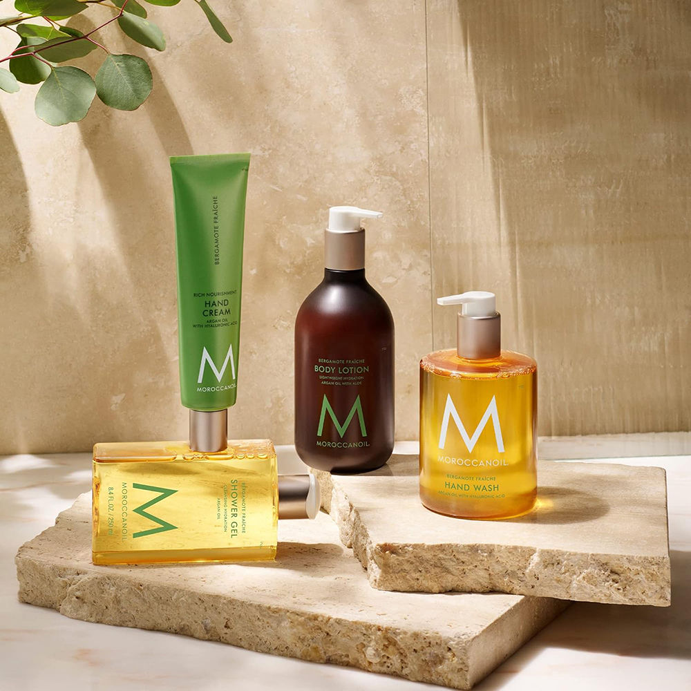 Shower Gel Bergamote Fraiche|Argan Oil|Refreshing Citrus Cleanse Hydration Revives Skin