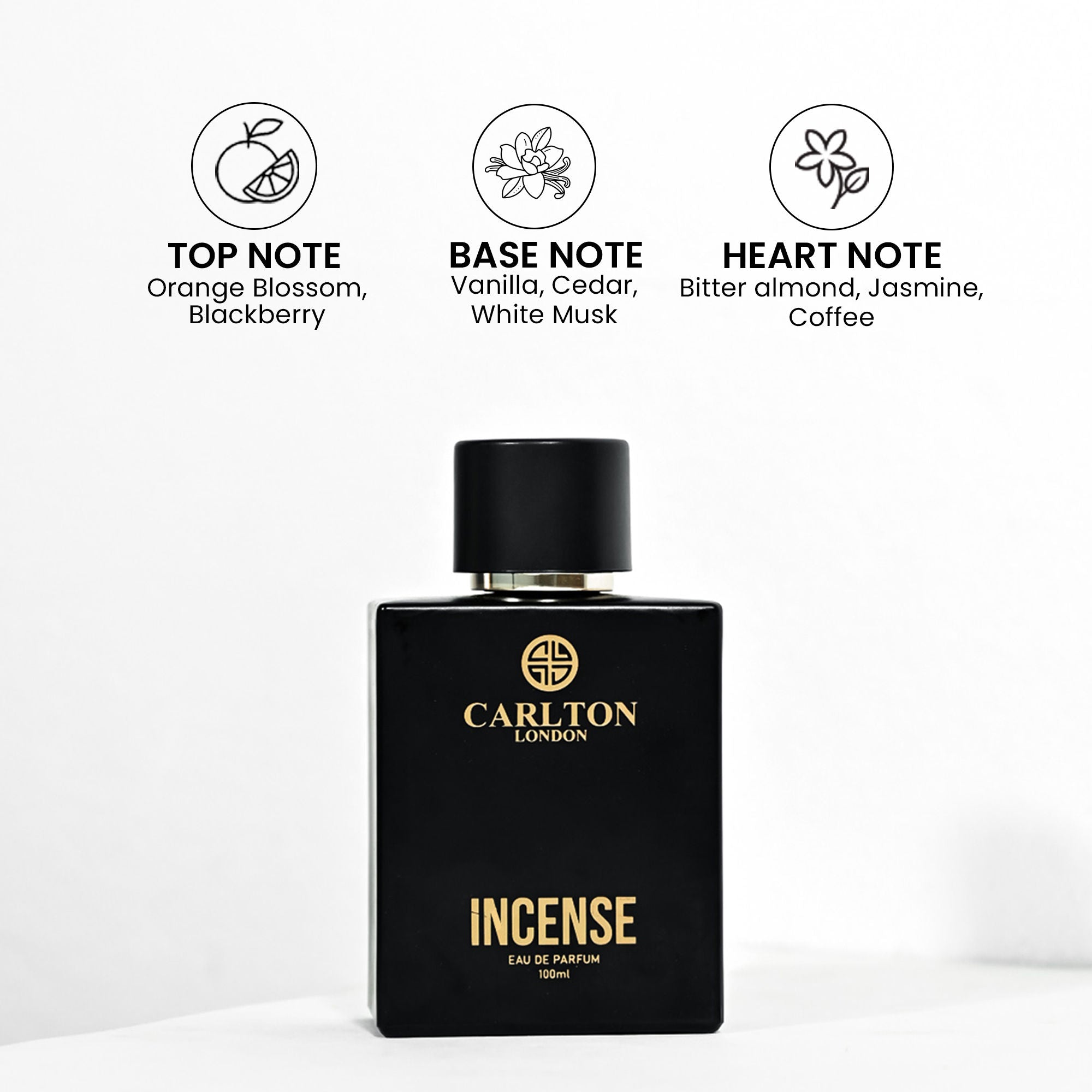 Carlton London Limited Edition Eau Da Parfum - Women's Blush & Men's Incense Perfume