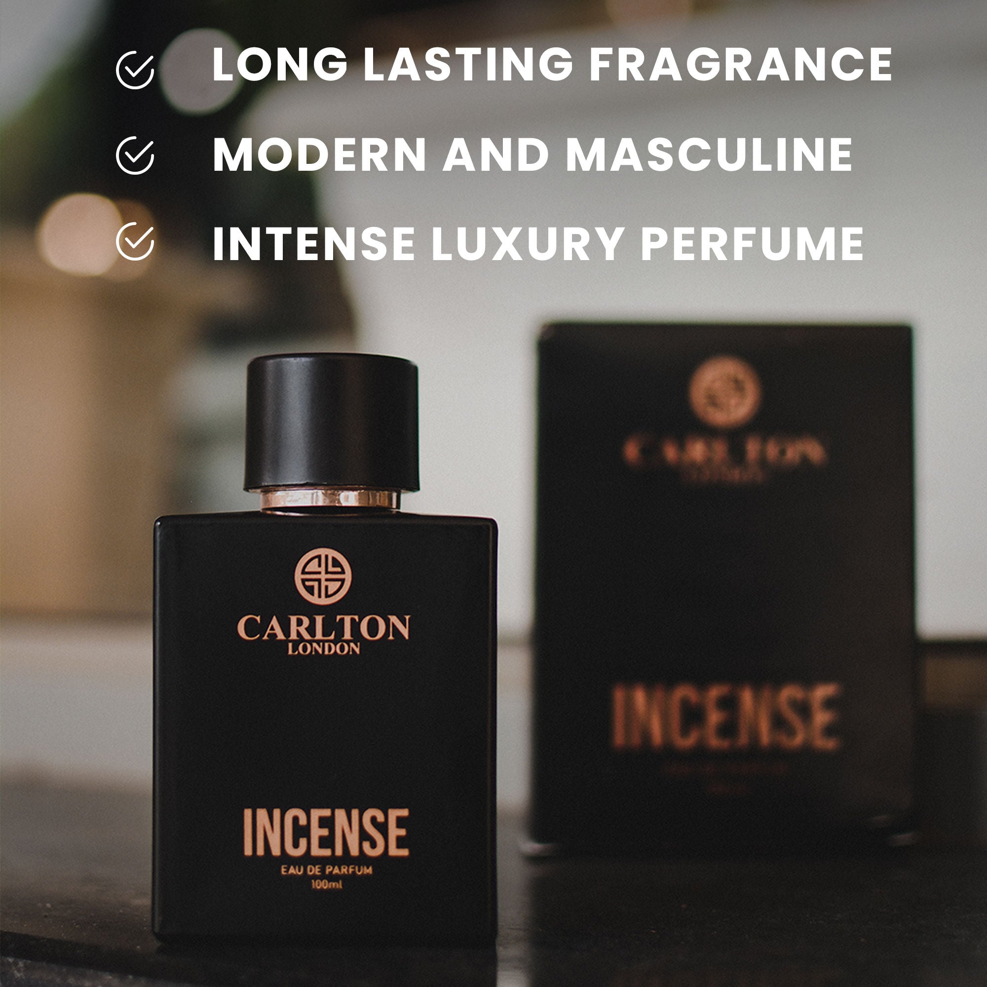 Carlton London Limited Edition Eau Da Parfum - Women's Blush & Men's Incense Perfume