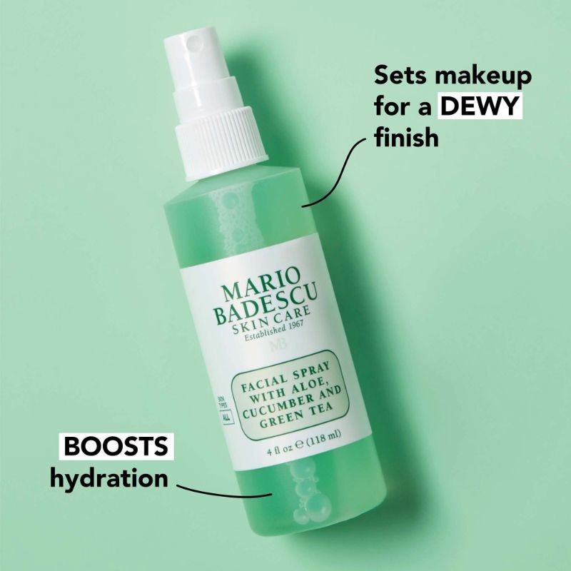 Facial Mist With Aloe- Cucumber & Green Tea