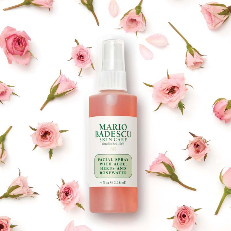 Face Mist With Aloe- Herbs & Rosewater