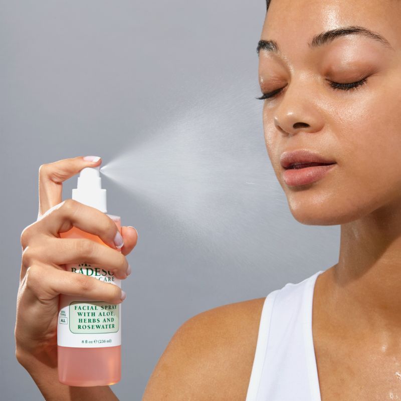 Face Mist With Aloe- Herbs & Rosewater