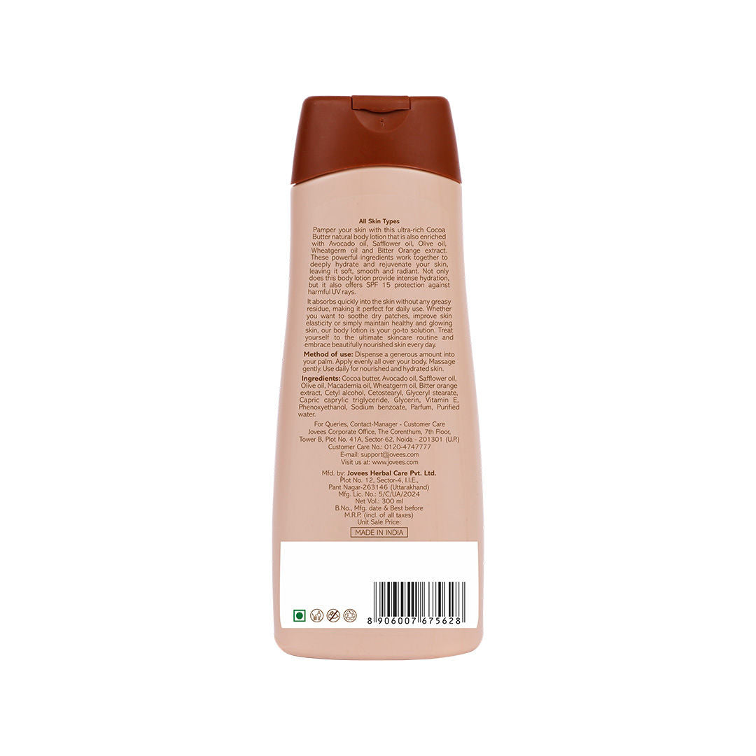 Cocoa Butter Body Lotion With SPF15