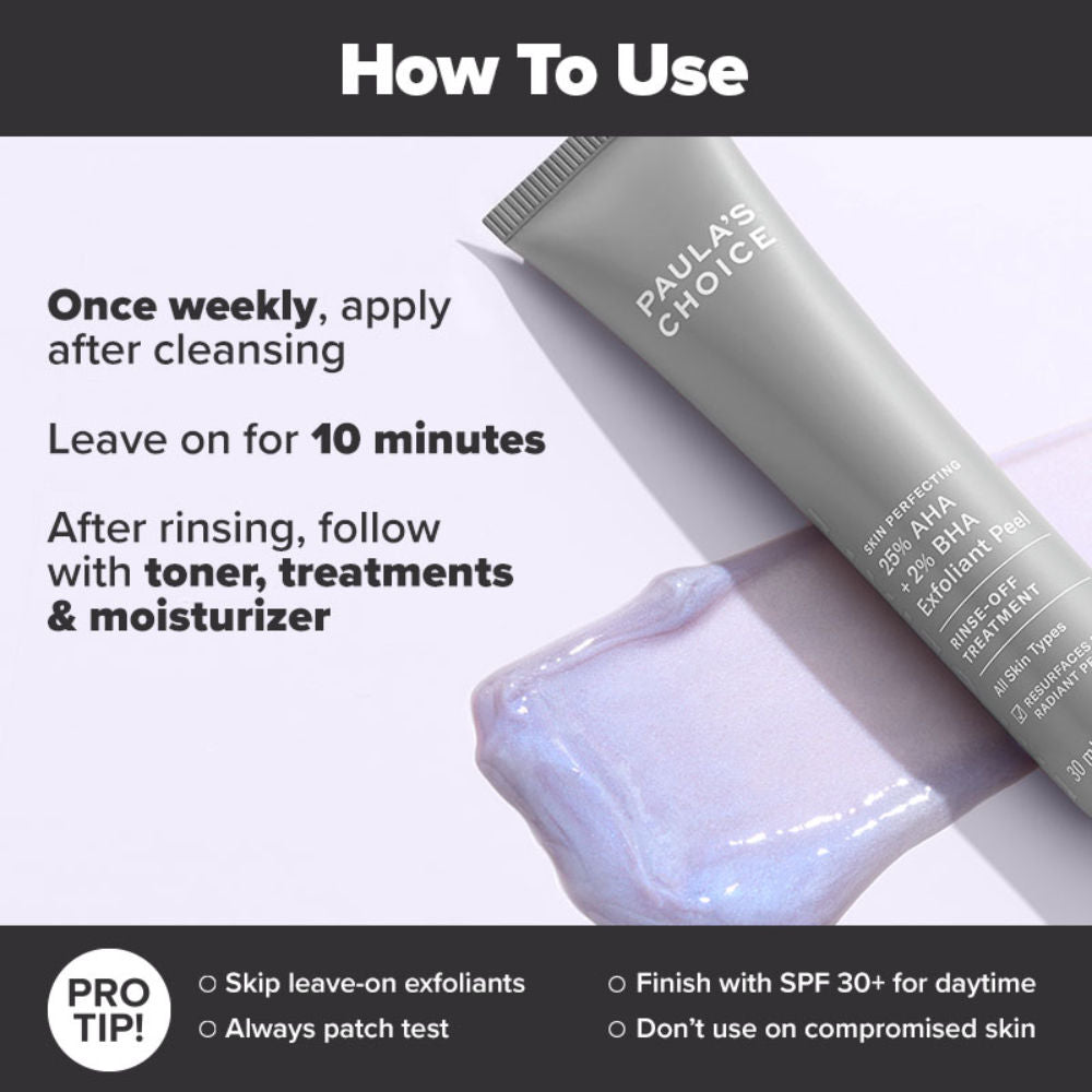 Skin Perfecting 25% AHA + 2% Bha Exfoliant Peel