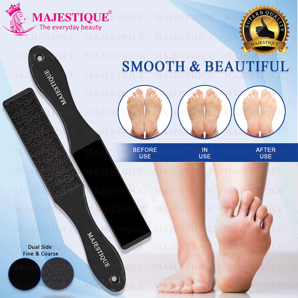 Double-Sided Foot File for Callus Removal, Smooth Feet - Color May Vary