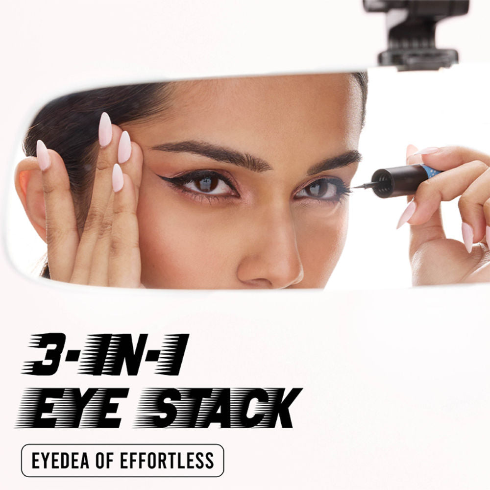 3 In 1 Eye Stack - Eyeshadow + Eyeliner + Mascara