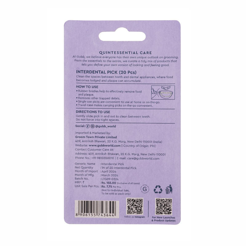 Interdental Pick Tongue Cleaners