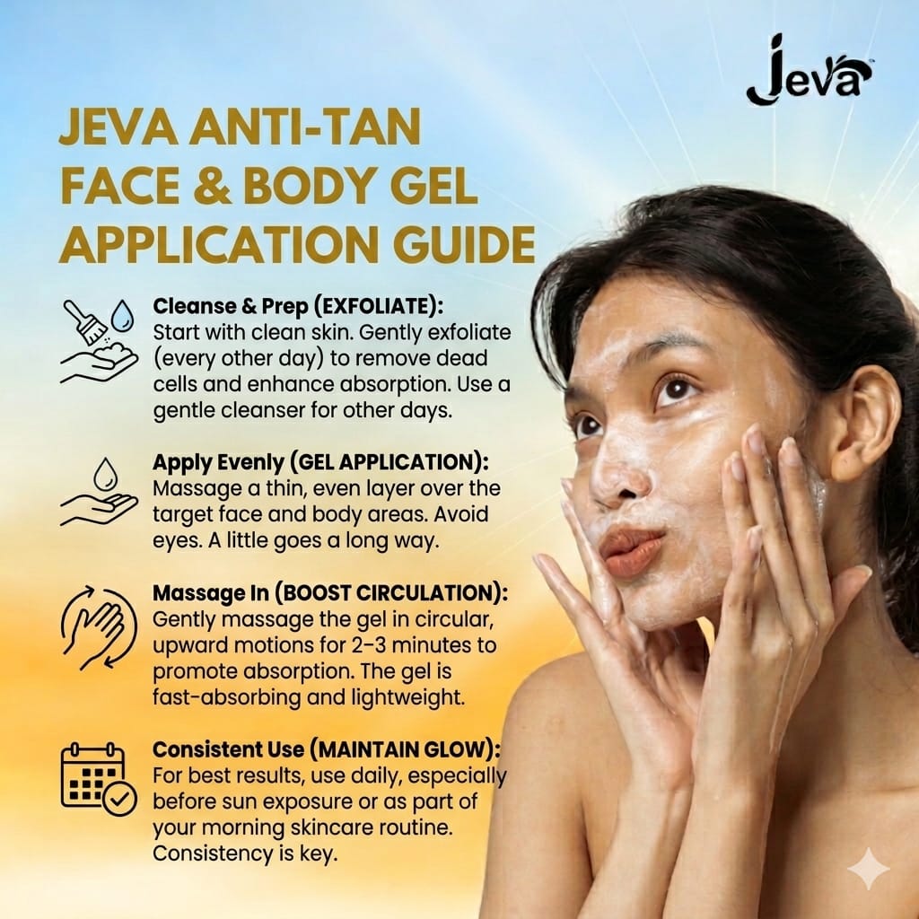 Anti-Tan Gel - Brightening & Pigmentation Reducing Gel for Radiant Skin