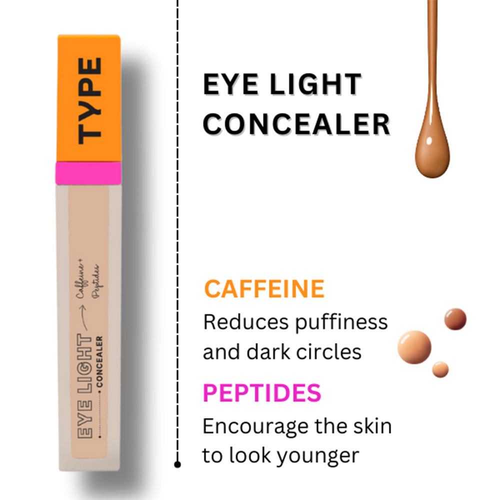 Liquid Concealer For Fine Lines with Caffeine Peptides And Vit C