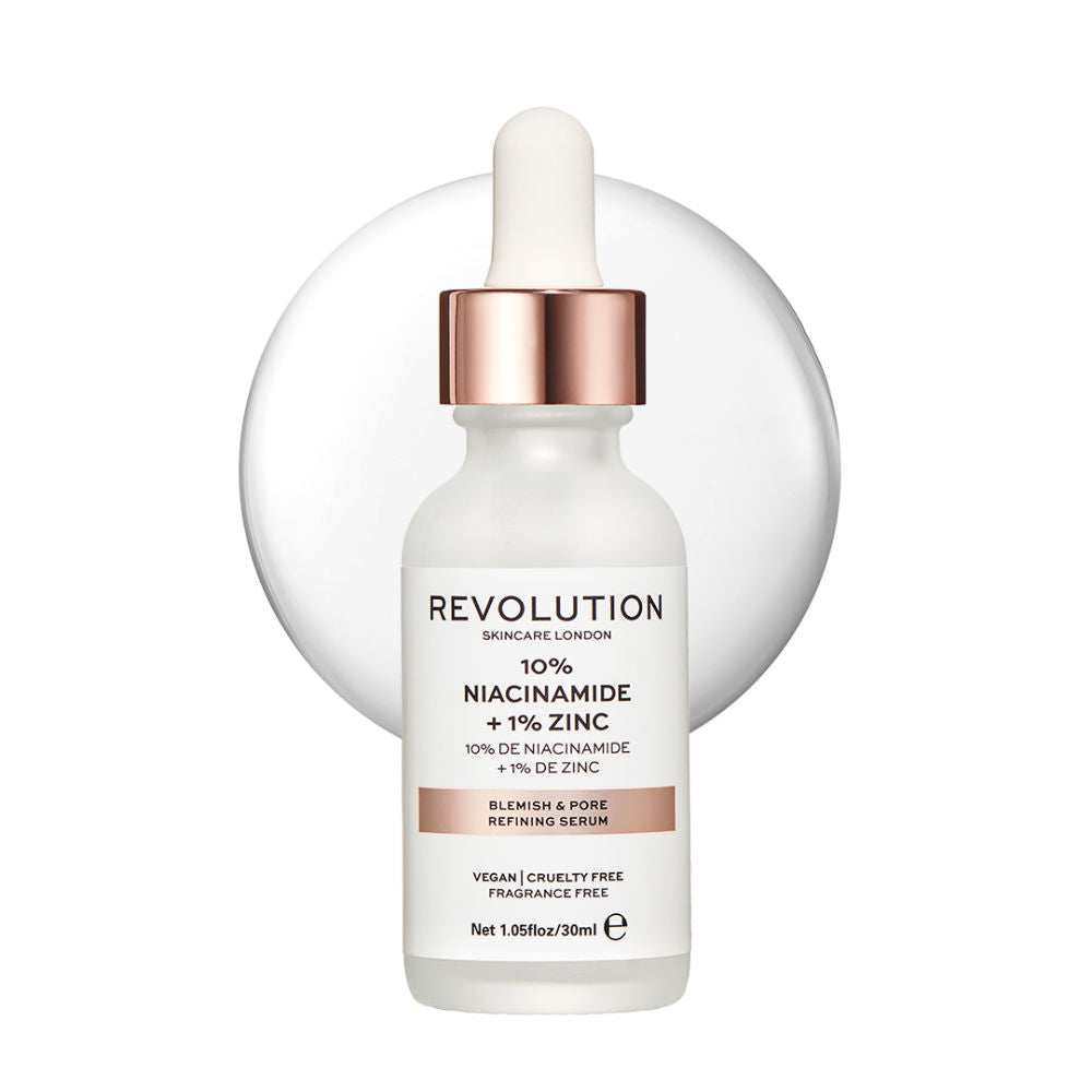 Skincare Blemish and Pore Refining Serum - 10% Niacinamide + 1% Zinc