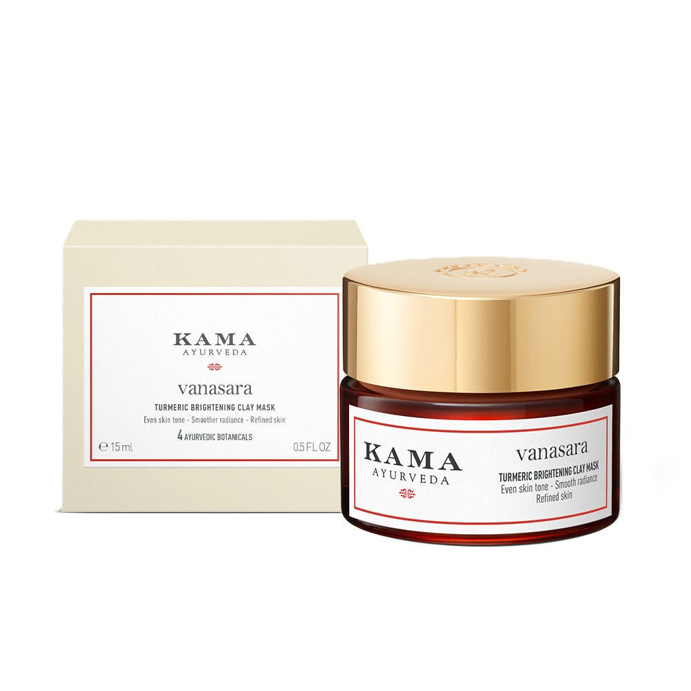 Vanasara Turmeric Brightening Clay Mask - 15ml