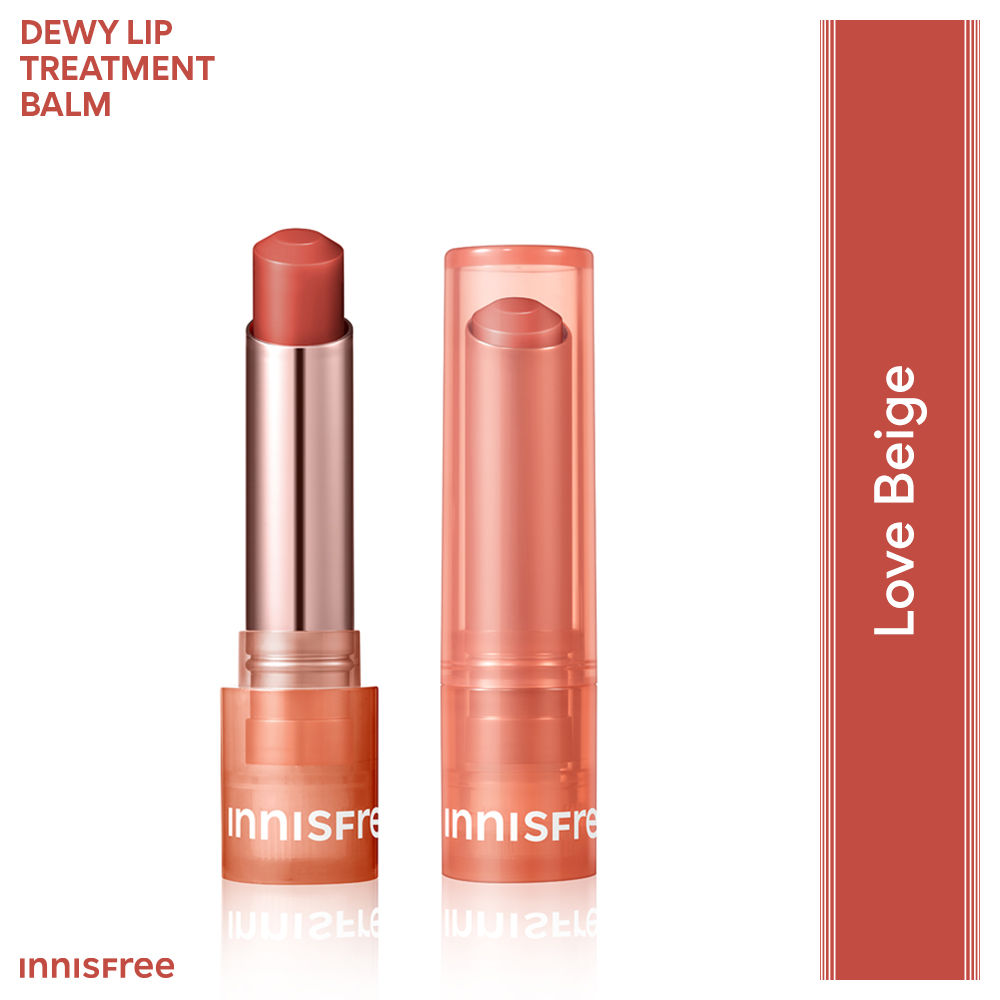 Dewy Tint Lip Balm Baby Pink - Hydrating & Glossy Finish With Hyaluronic Acid - Love Beige