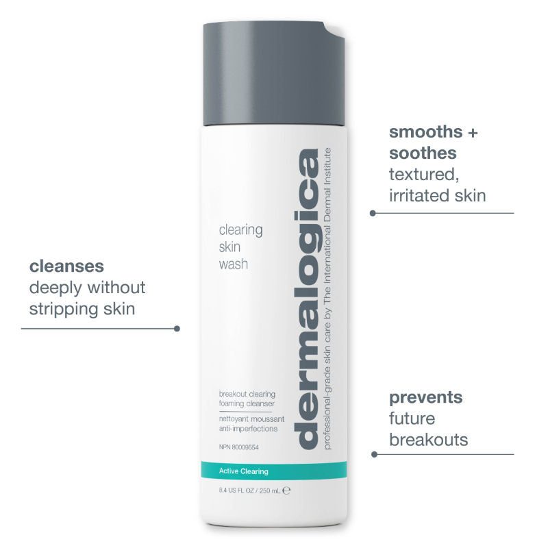 Clearing Skin Wash For Oily & Acne-prone Skin With Salycylic Acid & Lavendar