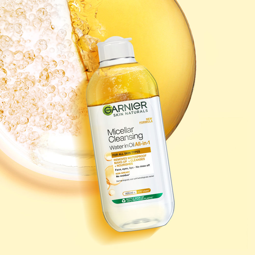 Skin Naturals Micellar Oil-Infused Cleansing Water For Cleansing & Make-Up Remover | 125ml