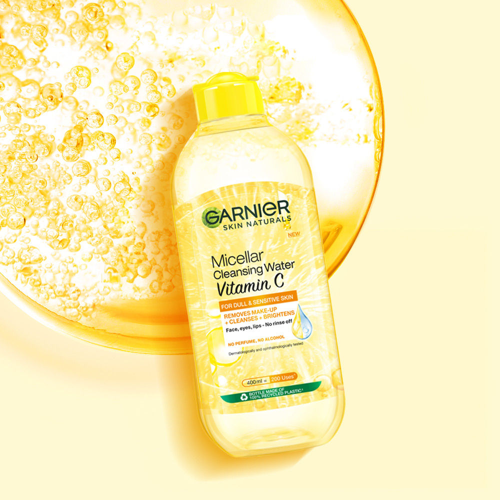 Vitamin C Micellar Water - Removes Makeup, dust & impurities For Dull Skin