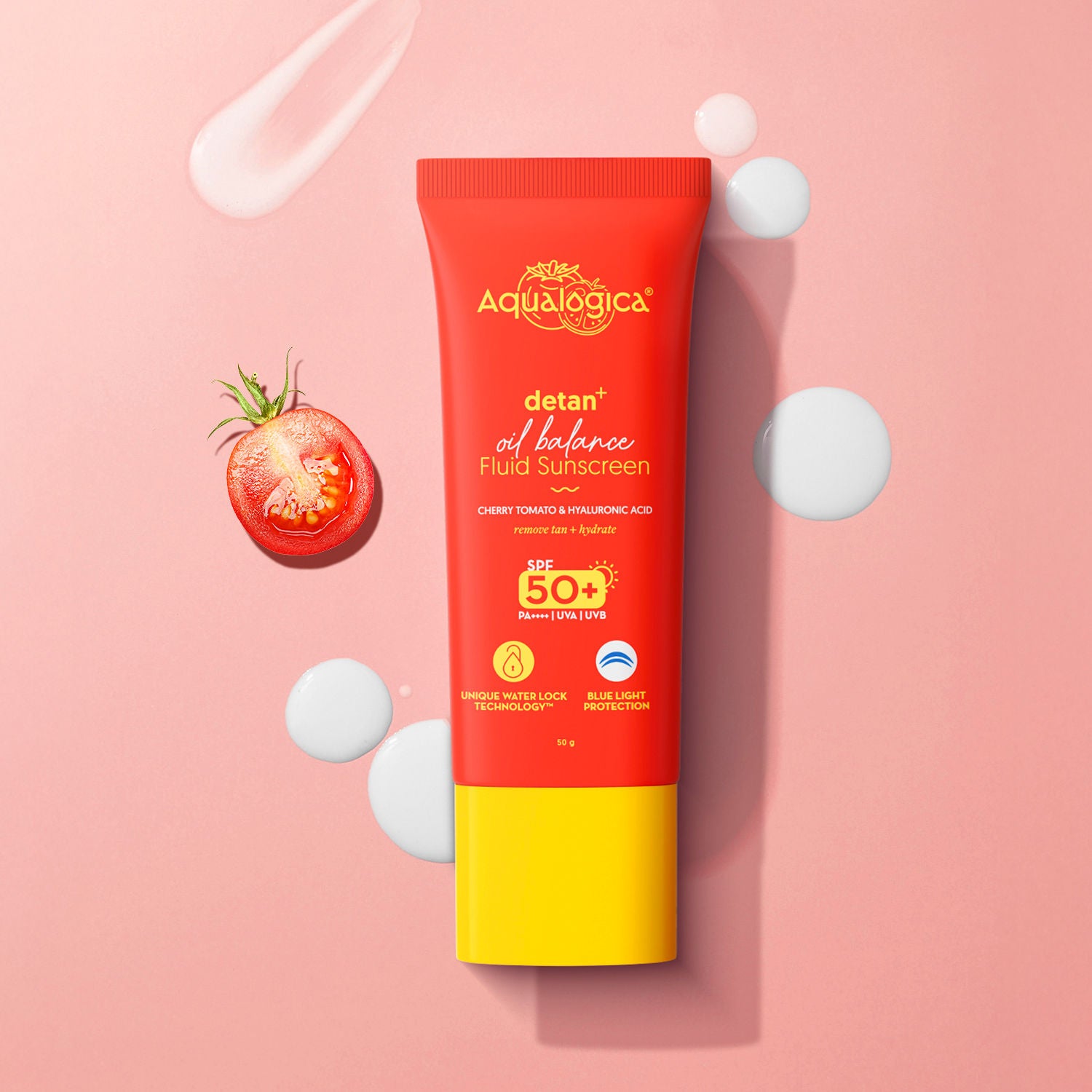 Radiance+ Fluid SPF 50+ PA++++, Oil Control, In-Vivo Tested, No Cast