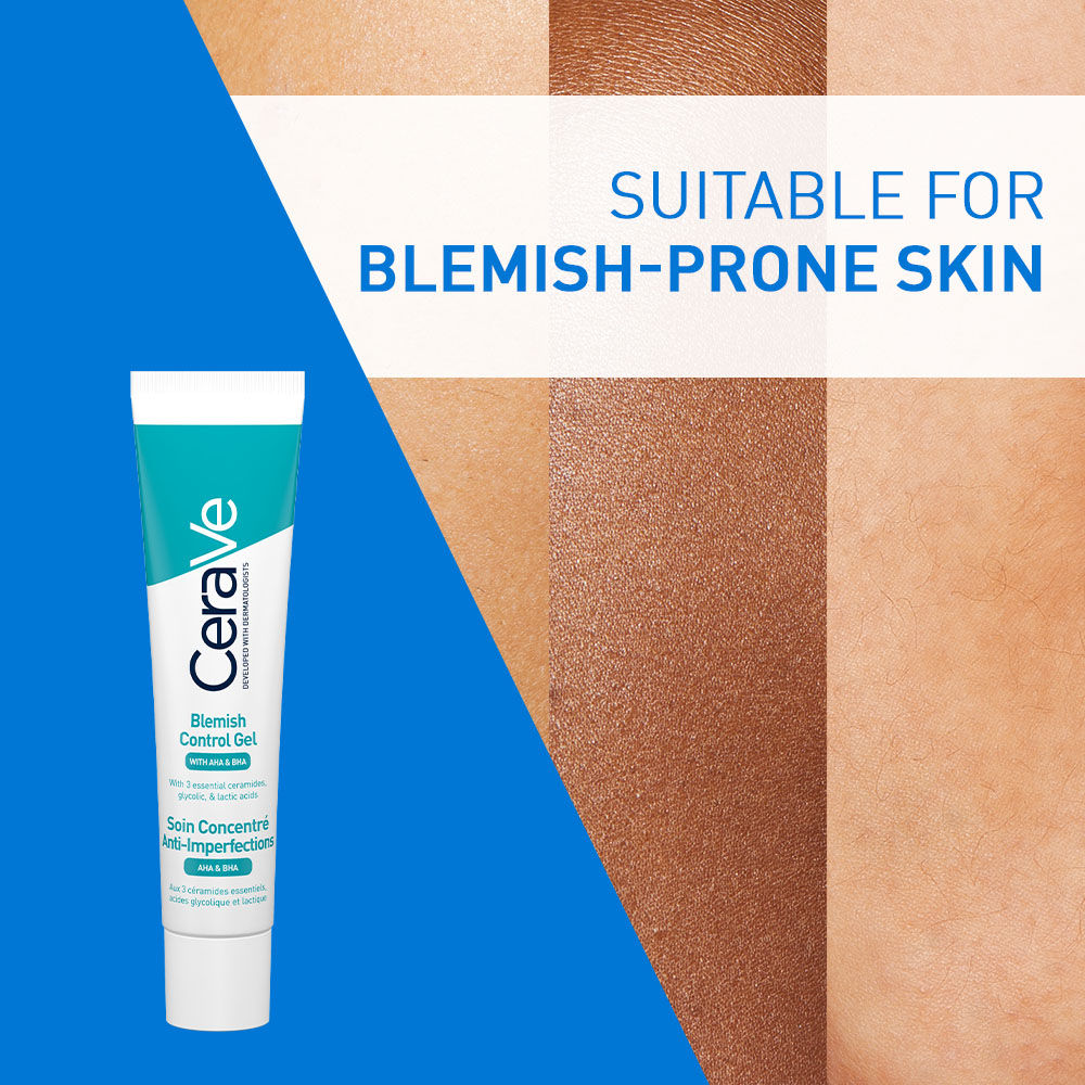 Blemish Control Gel with 2% Salicylic Acid, AHA & Niacinamide for Acne Spot Treatment