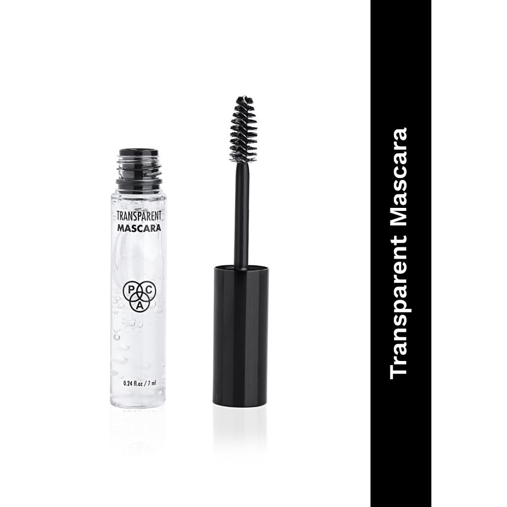 Transparent Mascara - Holds Lashes & Eyebrows All Day Long, Clump-Free & Clear Gel Mascara
