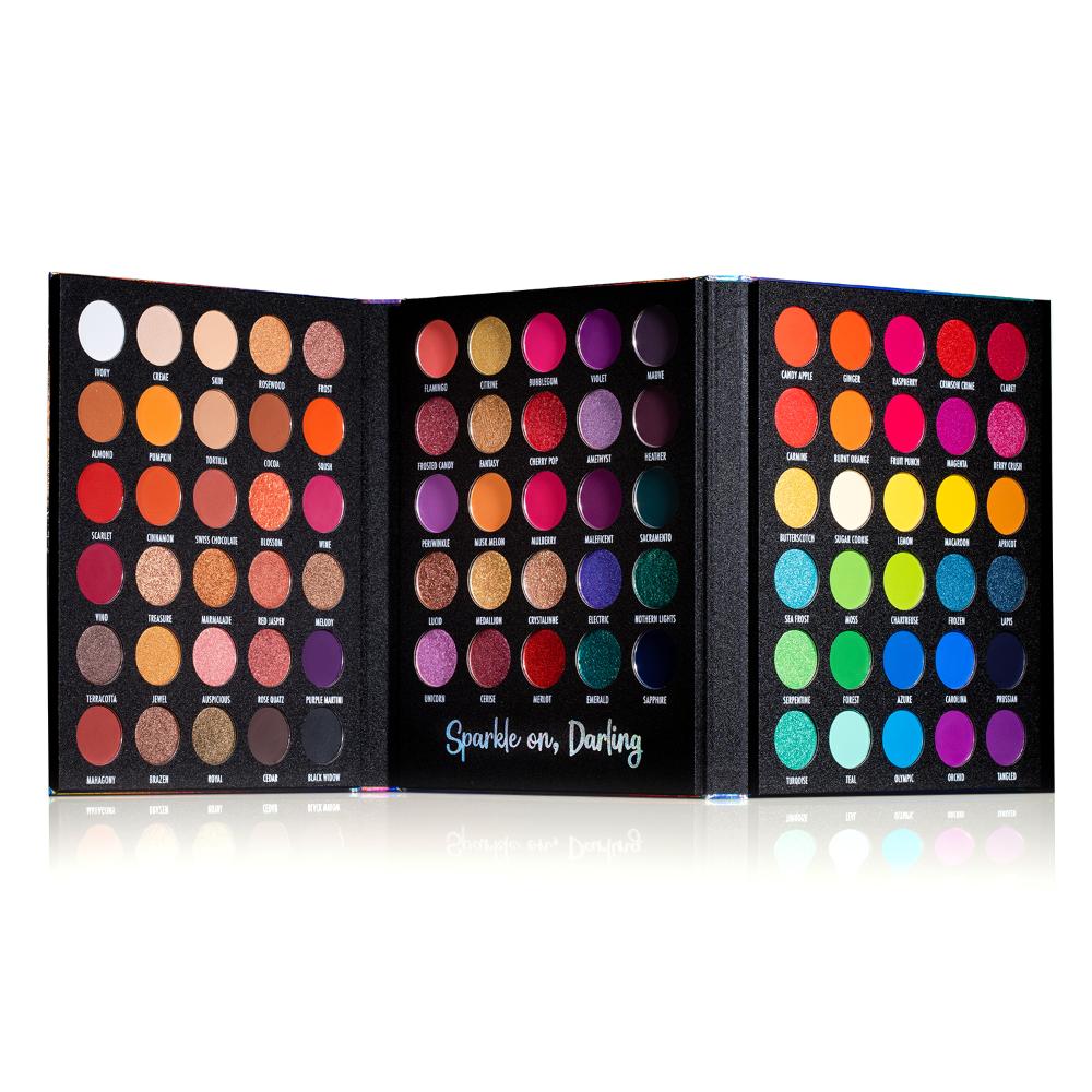 Take Cover Eyeshadow Book Palette - Versatile MUA Palette, Highly Pigmented Blends Effortlessly