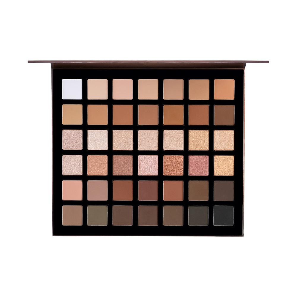 Prism Eyeshadow Palette X42 Neutrals - High Impact Mattes Pearls & Shimmers, Blendable Formula