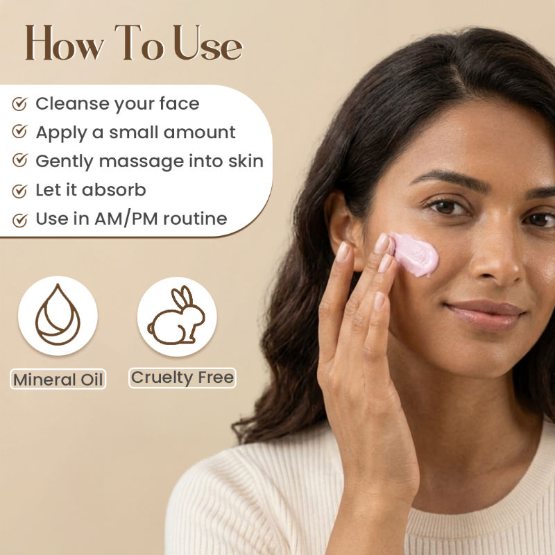 Glutathione Skin Brightening Face Cream with Vitamin C | Lightweight, All Skin Type