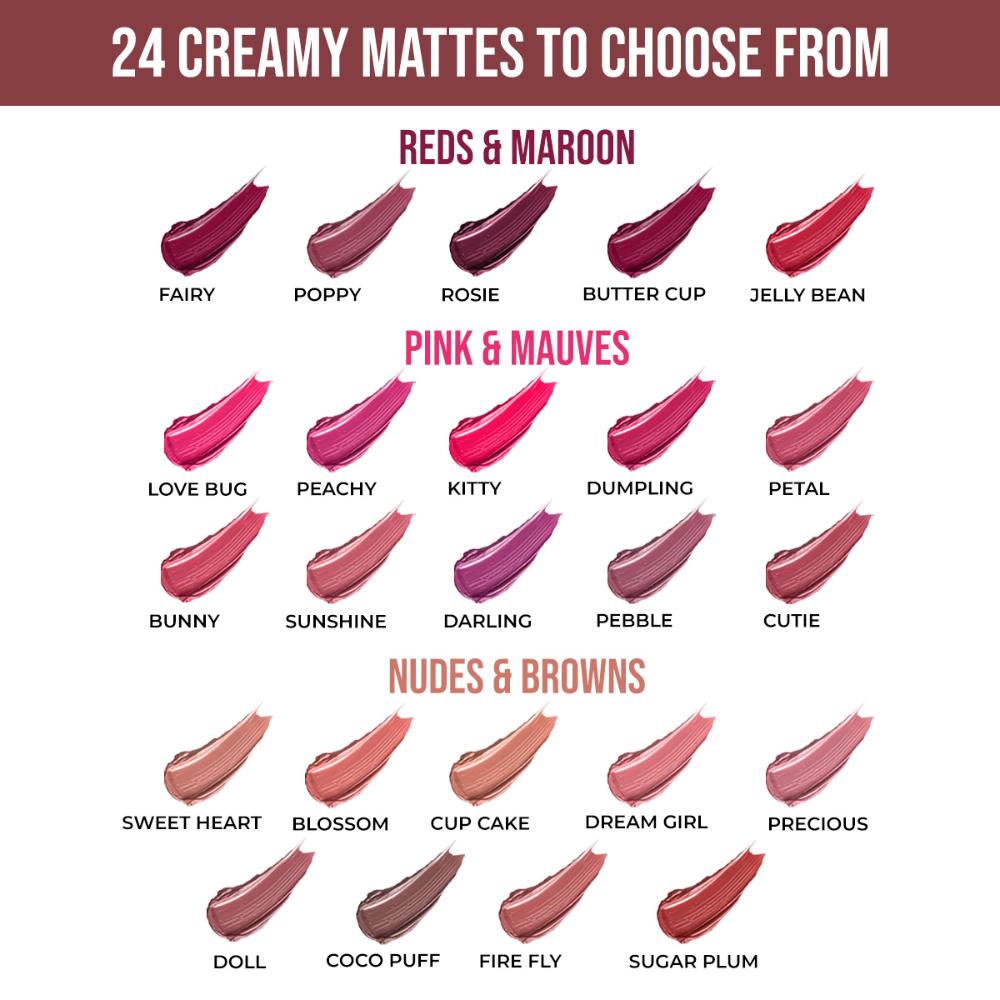Creme Matte Mousse, 12hr Long Stay & Smudge Proof