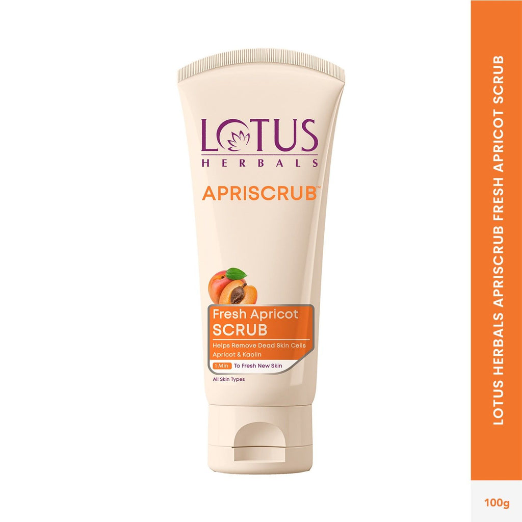 Apriscrub Fresh Apricot Face Scrub Natural Exfoliating & Chemical Free, All Skin Types
