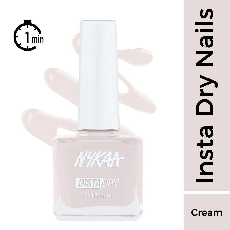 Insta Dry Fast Drying Nail Enamel Polish - Cream Comment - 350