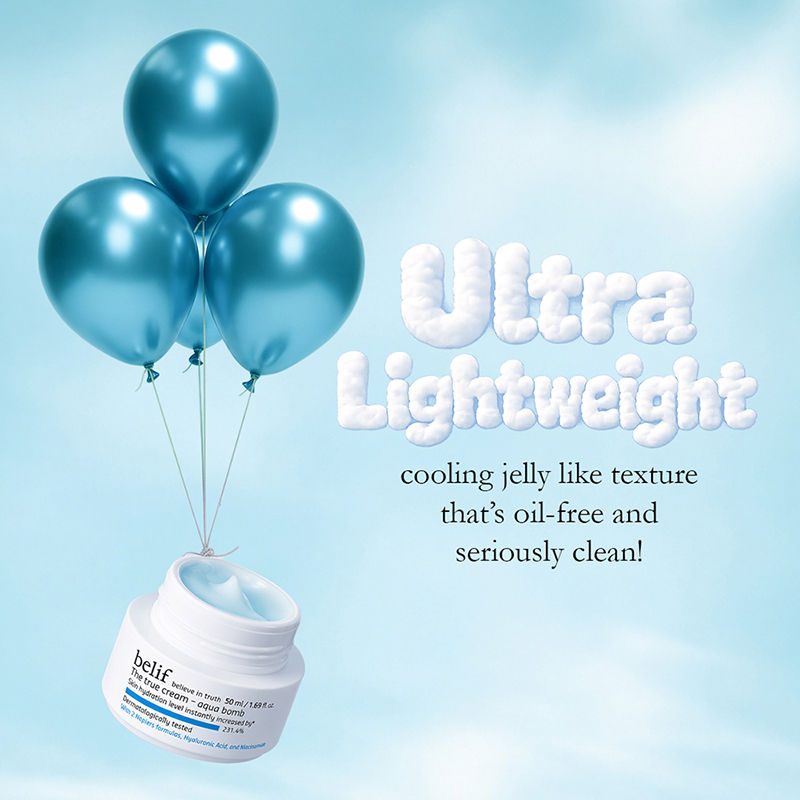 The True Cream Aqua Bomb, Dermat Tested Moisturizer, Increases Skin Hydration By 70%