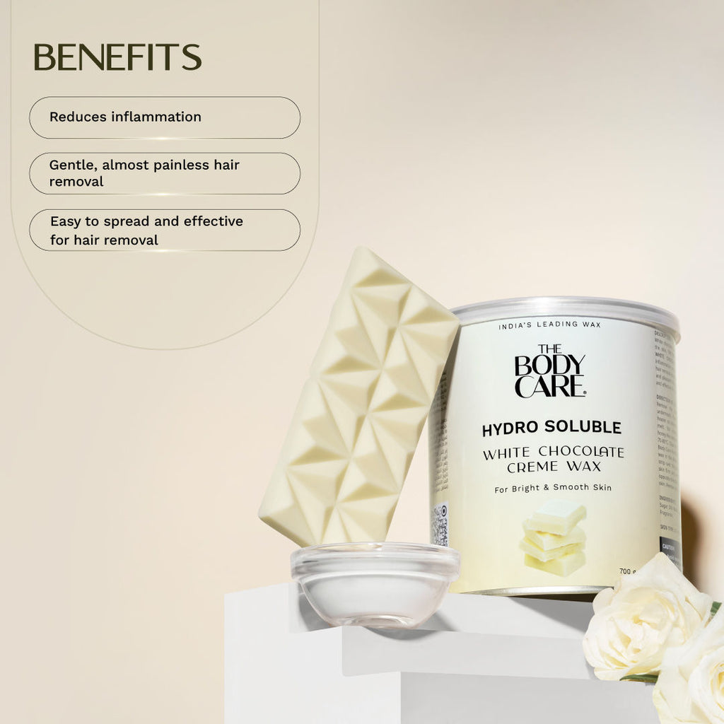 Hydrosoluble White Chocolate Creme Wax