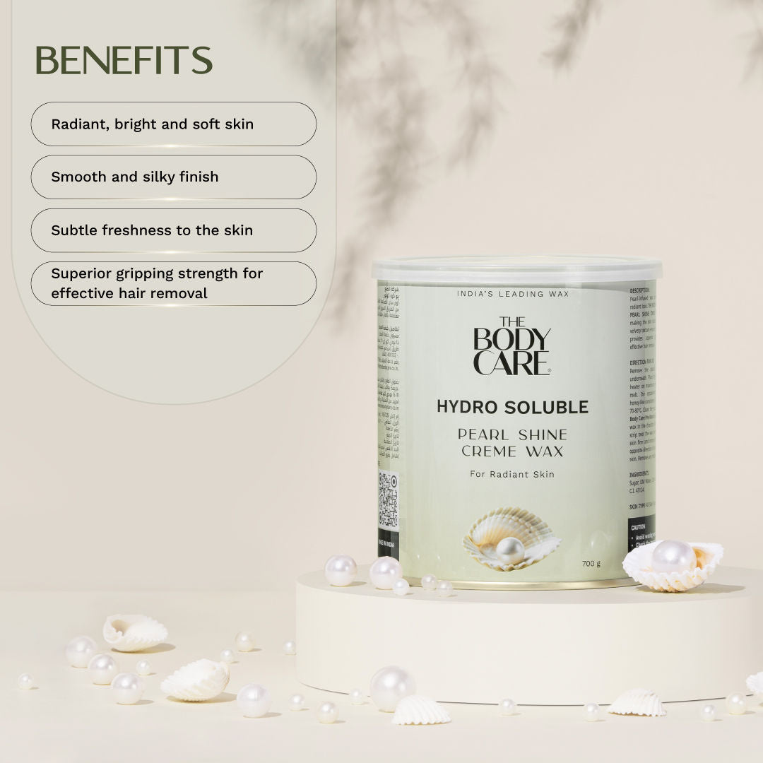 Hydrosoluble Pearl Shine Crème Wax