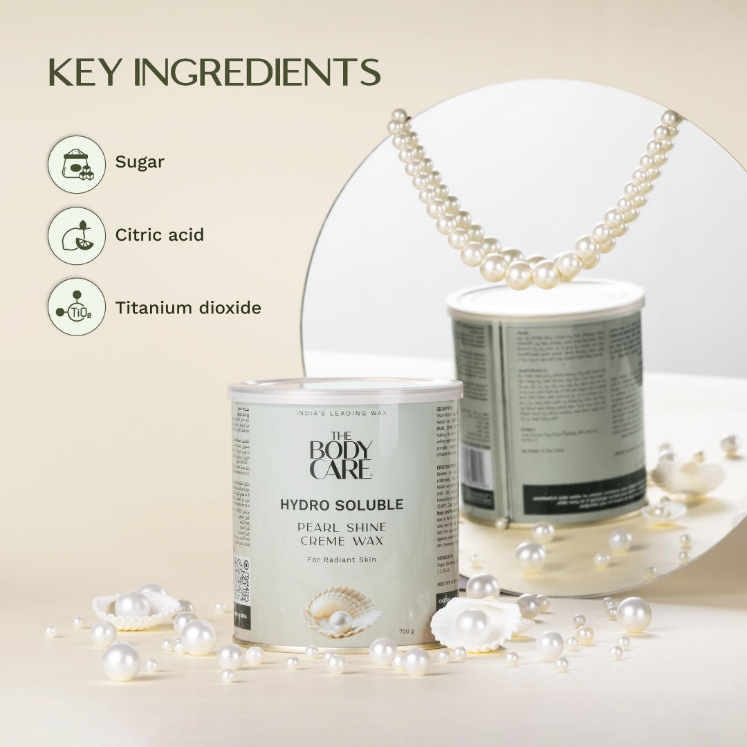 Hydrosoluble Pearl Shine Crème Wax