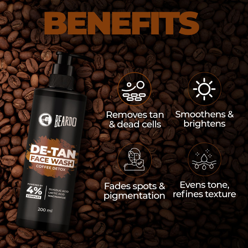 De-Tan Face Wash for Men